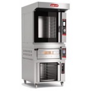Комбінована піч Zanolli COMBI T/KIT 6E+ T ÀNEMOS 6E /MC TOUCH + T POLIS 2S/MC 18 + COMBI T/BM 73