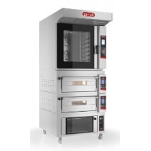 Комбінована піч Zanolli COMBI T /KIT 6E+ T ÀNEMOS 6E /MC TOUCH + n.2 T POLIS 2S/ MC 18 + COMBI T/BM 53