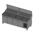 Стол для пиццы LEMAX PSG R - 4 - 0.91