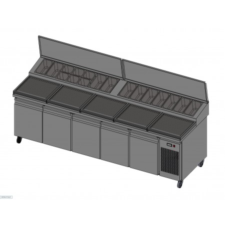 Стол для пиццы LEMAX PSG R - 5 - 0.91
